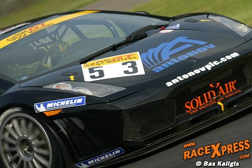 Marius Ritskes in de Lamborghini Gallardo